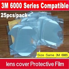 Sjl 6885 Protective Film Same 3m 6885 Lens Cover For 6800 Respirator 25pack