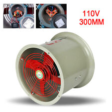 12 Pipe Spray Booth Paint Fumes Exhaust Fan Explosion-proof Axial Fan Cylinder