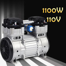 7cfm Oilless Vacuum Pump 1100w Industrial Air Compressor Oil Free Piston Pump