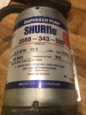 Shurflo 2088-343-500 Electric Diaphragm Pump - 12v Dc - Bypass