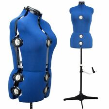 Adjustable Dress Form Sewing Display Female Mannequin Torso Stand Large 13 Dials