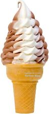 Ice Cream Decal Choose Size Swirl Twisty Cone Concession Food Truck Sticker