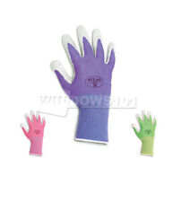 12 Pairs Atlas Showa 370 Nitrile Gloves Garden Work Paint Landscaping Any Color