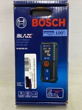 Bosch Glm100-23 Blaze 100ft Laser Measure With Backlit Display 100 Ud2087777