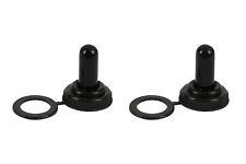 2 Pc Temco Silicone Rubber Boot Cap For Toggle Switch Waterproof M12x0.75 Thread