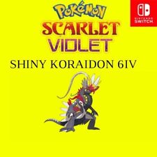 Koraidon - Shiny 6iv Pokemon Scarlet And Violet 