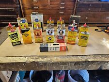 Lot Of 20 Advertising Cans Handy Oilers And Others Total Of 20 Pieces