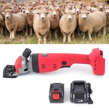 Electric Goat Sheep Shears Cordless Goat Shearing Machine Clipper Rechargeable