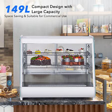 Countertop Refrigerator Bakery Deli Case Adjustable Shelf Display Cooler 2 Tier
