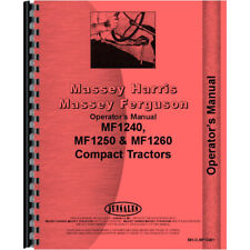 Fits Massey Ferguson 1260 Compact Tractor Operators Manual