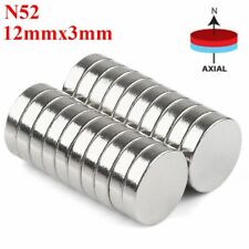 5-100x Super Strong Round Disc Magnets Rare-earth Neodymium Magnet N52 12mm3mm