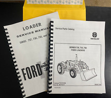 730 735 740 Loader Technical Manual Service Parts Manual Fits Ford Front
