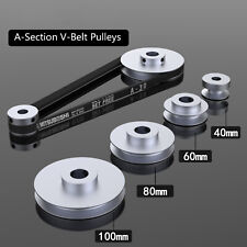 V-groove Aluminum Drive Pulley For A-section V-belt Pulleys Od 406080100mm