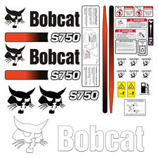 Bobcat S750 Skid Steer Set Vinyl Decal Sticker - Free Shipping