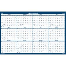 House Of Doolittle Write-on Laminated Wall Planner 3961