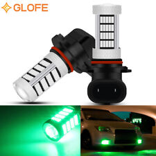 Hb4 9006 Led Fog Light Bulbs Drl Driving Lamp Bright Green High Power Lamp 2x