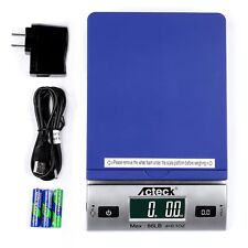 86lbx0.1oz Digital Shipping And Postal Scale With Batteries And Ac Adapter A...