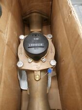 New Master Meter M23-a00-a03-0101a-1 Bronze 2 Flanged Water Meter Gallons Ms