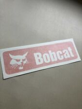 Bobcat Orange Stripes Replacement Set Of 2 Skid Steer Vinyl Decal Sticker