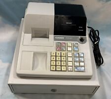 Casio Pcr-265 Electronic Cash Register Pos Point Of Sale System Wkeys Drawer