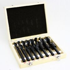 8pc Jumbo Silver Deming Drill Bit Set 12 Inch Industrial Large 916 To 1