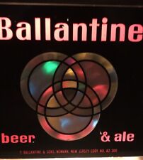 1960s Color Motion Signballantine Beer Ale Lighted Kaleidoscope Awesome