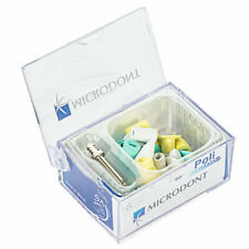 Microdont Dental Composite Polisher Polishing Kit Bur Disc With Mandrel 3 Types