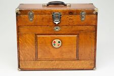 Vintage H. Gerstner Son 11 Drawers Oak Wood Machinist Tool Chest Box Model 042