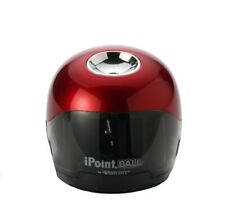Westcott Ipoint Ball Battery Pencil Sharpener Redblack 15570