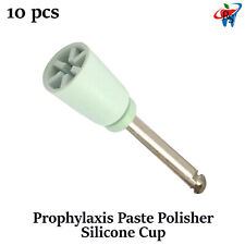 10x Dental Silicone Prophylaxis Paste Cleaning Polishing Cups Teeth Tooth