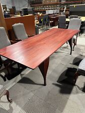 Dining Table Conference Table In Mahogany Wood Finish Custom Made 8