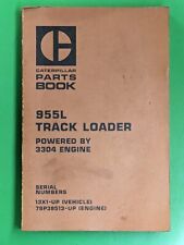 Caterpillar Parts Book 955l Track Loader Serial Number 13x1-up