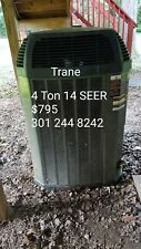 Trane 4 Ton 14 Seer Condenser Air Conditioner Hvac Pick Up Only Compressor Fan
