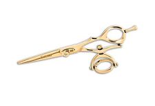 Md Caesar Cutting Shear W Rotating Thumb Rest And Gold Finish