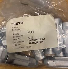 Festo U-14-b-npt Pneumatic Muffler 6842-new