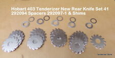 Hobart 400-401-403 Tenderizer Rear Knife Replacement Set 41 Knives 5 Spacer 5 Sh