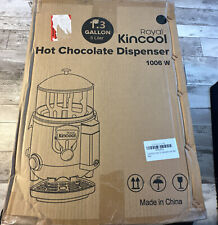 Commercial 5 Liter 1.3 Gallon Hot Chocolate Dispenser- Coffee Tea Quick Brew