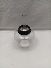 Vintage Clear Chemistry Lab Glass Funnel Wgasket Round Bulbous Appx 8