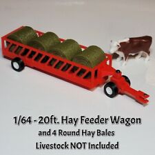 164 20ft. Hay Feeder Wagon - Farm Diorama - 3d Printed
