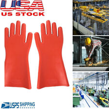 Protective Gloves High-voltage Insulated Gloves 12kv Anti-electric Rubber Glove