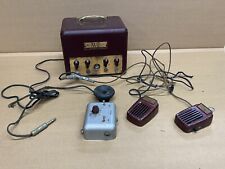 Vintage Jay L. Warren D-1 Gated Compression Tube Amp Amplifier Second Set