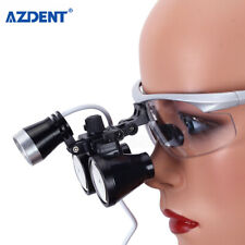 Dental Surgical Binocular Loupe Magnifier Glasses 3.5x-r Dentisit Led Head Light