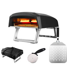 Commercial Chef Gas Pizza Oven - Outdoor Pizza Oven Propane With Kit - Used