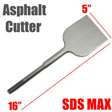 Sds Max 5 X 16 Asphalt Cutter Chisel Bit For Jack Hammer Drill Milwaukee Bosch