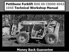 Forklift Technical Workshop Manual Fits Pettibone B66 68 C8000 8042 1048 - Print