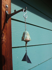 Arcosanti Paolo Soleri 9 Bronze Wind Bell - 2 Bell Simple Conehead Motif Nice