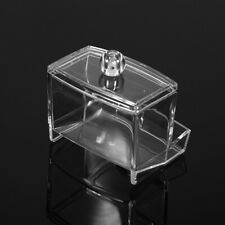 Swab Box Acrylic Q-tip Practical Clear Cotton Swab Storage Dispenser Cosmetic Mg
