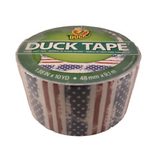 Duck Tape Printed Duct Tape - Distressed Red White Blue - 1.88 In. X 10 Yd.