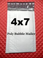10 Poly Bubble Mailers 000 4x 7 Small Padded Mailing Envelopes 4x8