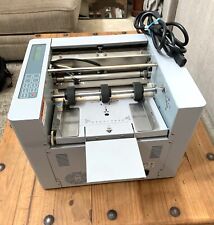 Duplo Docucutter Cc-228 Business Card Cutterslitter Powers On Parts Or Repair